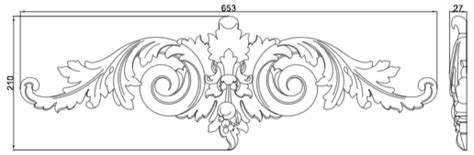 Wood Carving Autocad Drawing Dwg Files Download