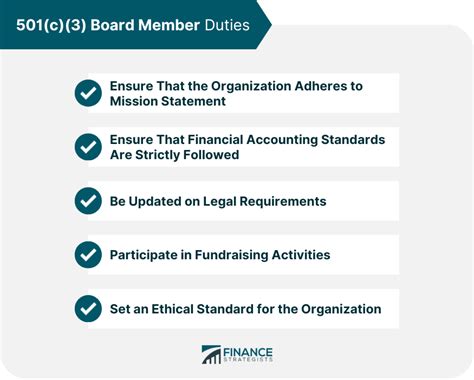 How Many Board Members Does A 501c3 Need