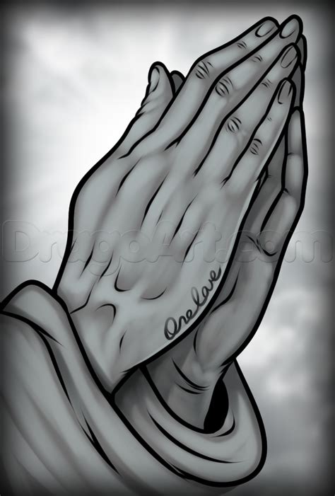 How to draw hands holding something. How To Draw Praying Hands Tattoo by Dawn (With images ...