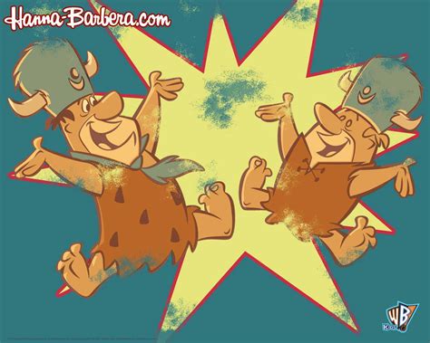Flintstones Fred Flintstone And Barney Rubble In The Fraternity Flintstone Cartoon Fred