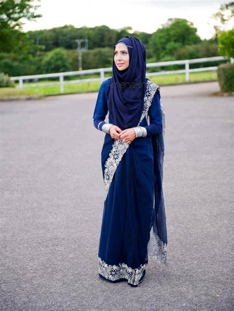 How To Wear Saree With Hijab 14 Styling Tips