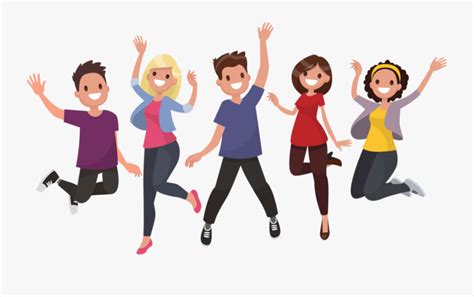Animated Happy People Png Free Transparent Clipart Clipartkey