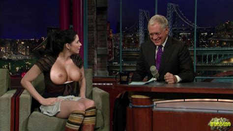 Post David Letterman Fakes Late Show With David Letterman Nugs Sarah Silverman