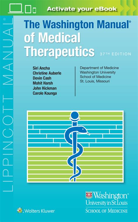 The Washington Manual® of Medical Therapeutics, 37th Edition | Wolters