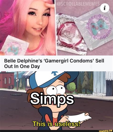 If Belle Delphines Gamergirl Condoms Sell Out In One Day Ifunny