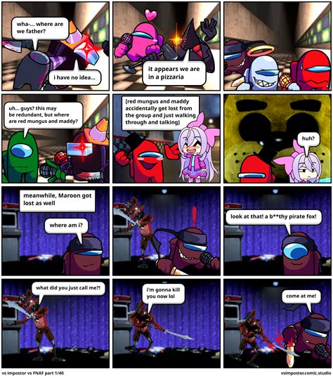 Vs Impostor Vs Fnaf Part 140 Comic Studio