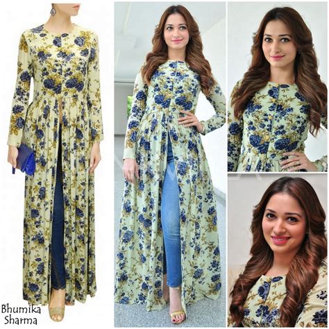 Kurti design images 2020 : New Trendy Ways to Wear Kurti With Jeans 2020 | FashionGlint