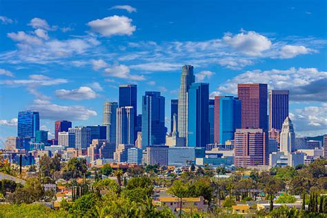 3800 Los Angeles Skyline Daytime Stock Photos Pictures And Royalty
