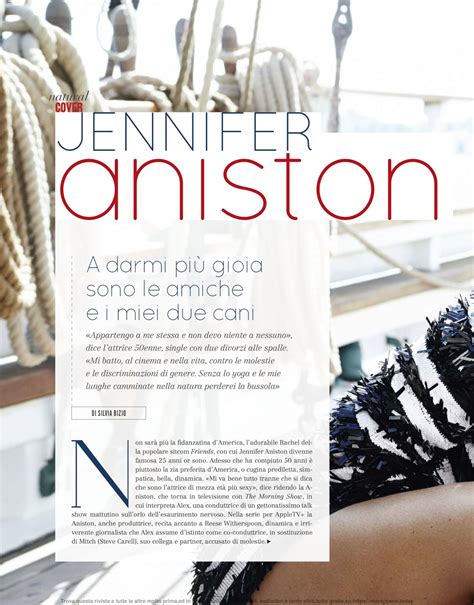 Jennifer Aniston Natural Style Magazine January 2020 Issue Celebmafia