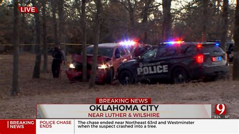 1 In Custody After Pursuit Through Ne Oklahoma City