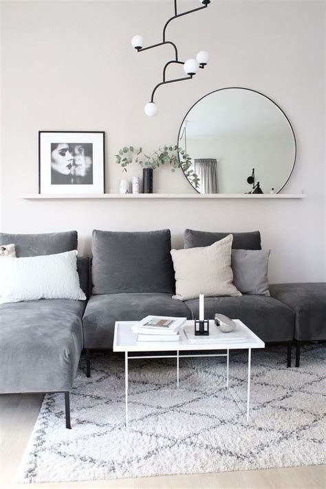 Grey Interior Living Room 20 Best Minimalist Living Rooms For