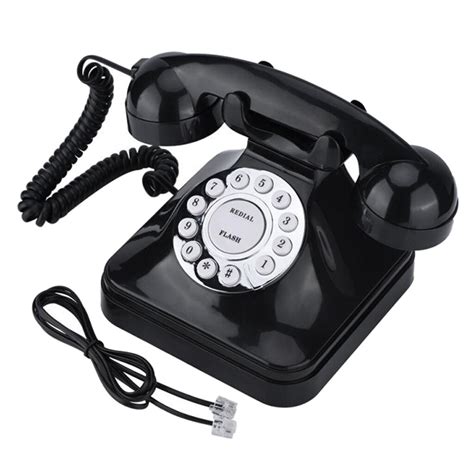 Vintage Retro Black Multi Function Landline Phone Telephones One Line