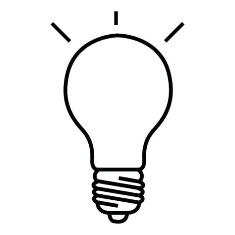 Lightbulb coloring page from household appliances category. Light Bulb Drawing at GetDrawings | Free download