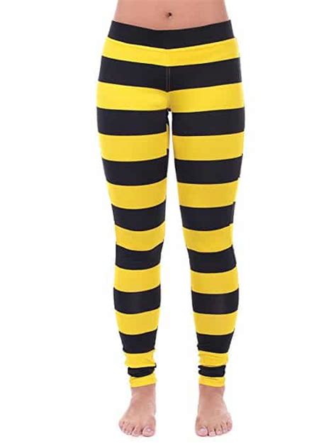 Bee Costume Tipsy Elves Bumble Bee Costume Leggings Bee Tights For