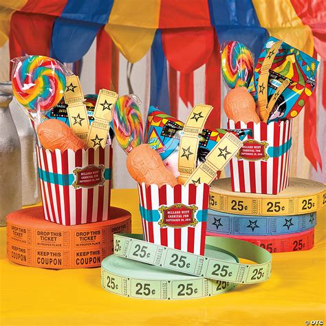 Circus Carnival Popcorn Stand Table Centrepiece Ubicaciondepersonas