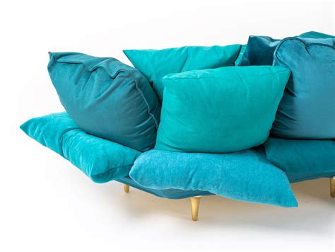 Sofa Made From Pillows The Green Head