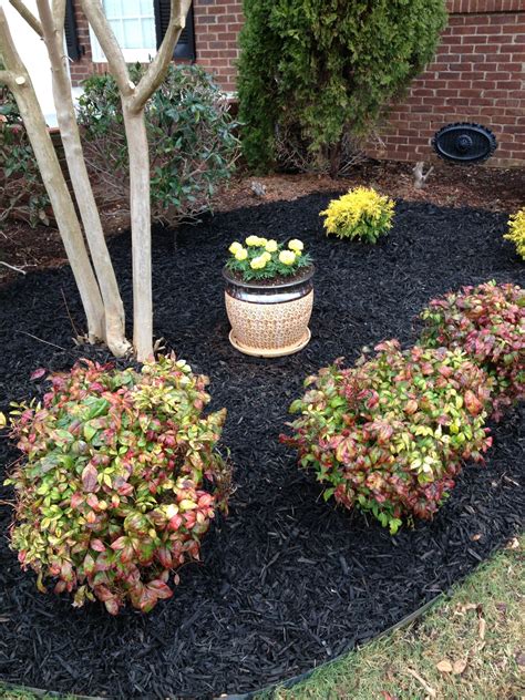 Think Make Live Love Fresh Landscaping And Black Mulch