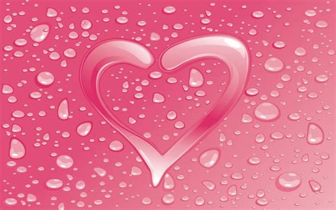 Pink Heart Desktop Wallpapers Wallpaper Cave