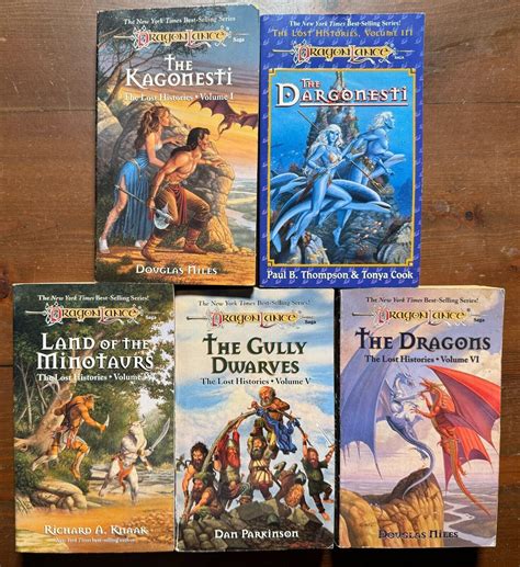 Complete Series Set Dragonlance Lost Histories Volumes 1 6 Irda