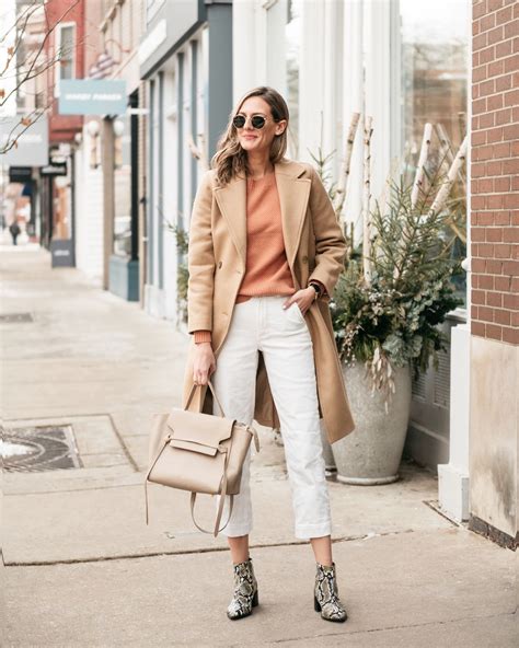 How To Wear White Jeans In Winter See Anna Jane