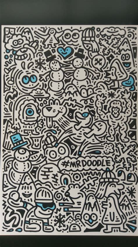 Mr Doodle Doodle Art Drawing Doodle Art Doddle Art