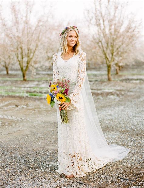 10 Beautiful Bohemian Wedding Dresses Boho Wedding Dresses