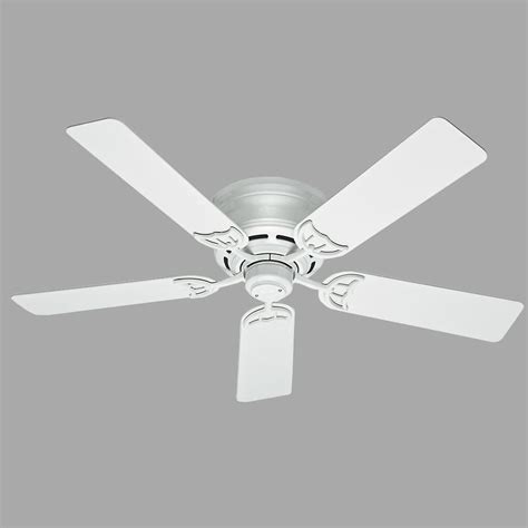 Home decorators collection 54725 airflow ceiling fan. Low Profile III 52 in. Indoor White Ceiling Fan-53069 ...