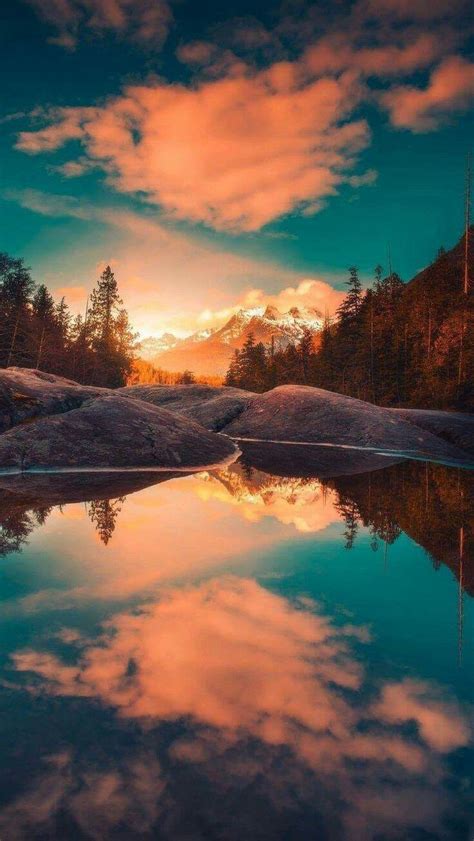 Sunset Wallpaper 🧡 Landscape Photography Nature Scenery Wallpaper