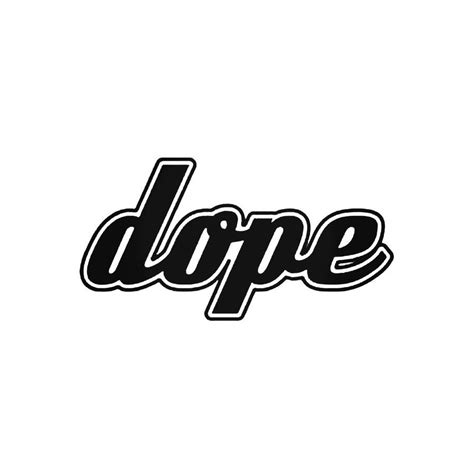 Buy Dope 5 Decal Sticker Online