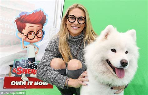 Stephanie Pratt In Glasses For Mr Peabody And Sherman Dvd Launch Daily Mail Online