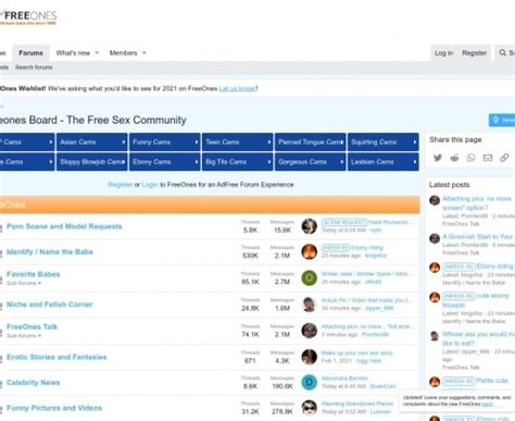 Freeones And Porn Forums Like Board Freeones Com