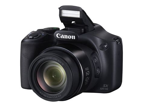 Canon Sx520 Hs 16mp 42x Opt Zoom 1080p Full Hd Digital Camera Black