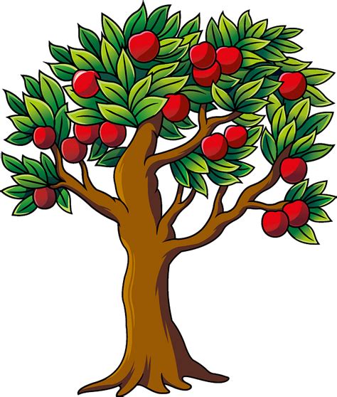 Green Apple Tree Clip Art