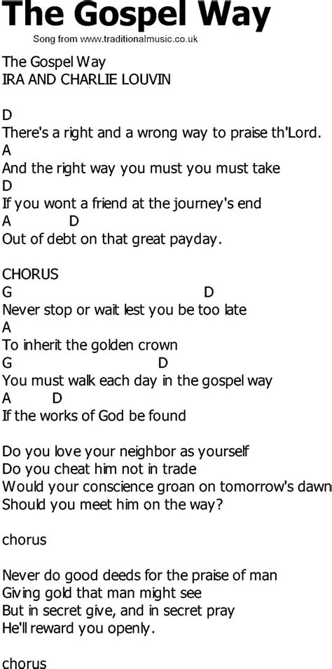 Gospel Songs Lyrics And Chords Contemporary Christian Music Worship