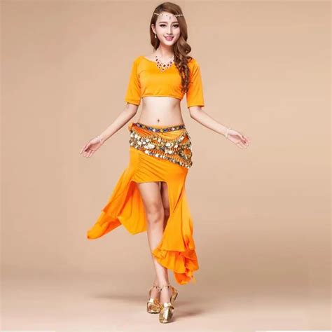 new 2015 oriental belly dance costumes 3 piece sets indian dancing dress with waist chain belly