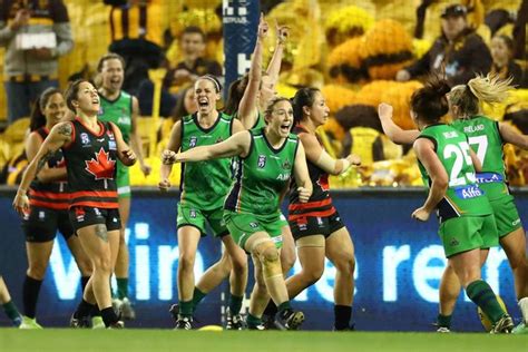 Invented in melbourne, capital of the state of victoria, in the late 1850s, the game was initially known as melbourne, or victorian, rules football. Ireland women's Australian Rules Football team celebrating ...