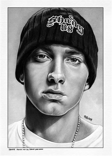 Eminem Drawing Sketches