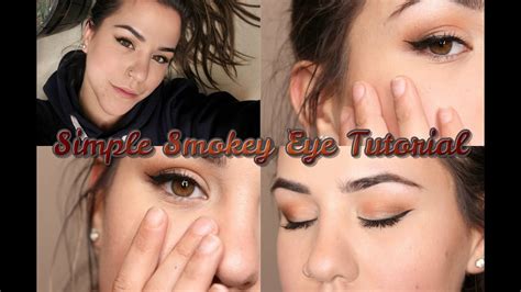Simple Smokey Eye Tutorial Youtube