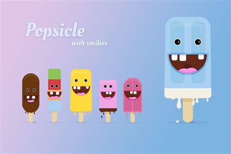 Ice Cream With Crazy Smile By Vintagio On Envato Elements