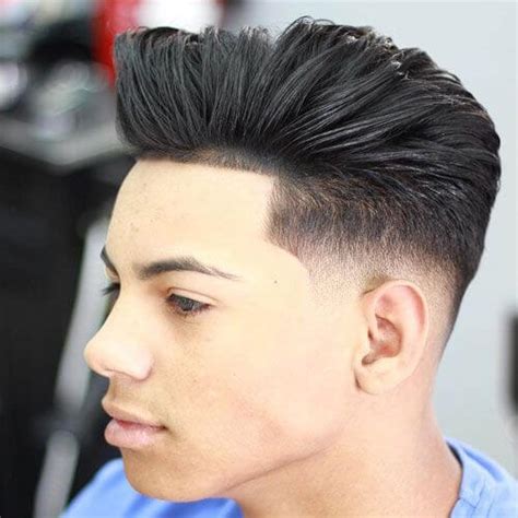 The mid fade haircut is the perfect balance between a high fade and a low one. Corte Mid Fade Medio / Corte de cabello- diseño mid fade ...