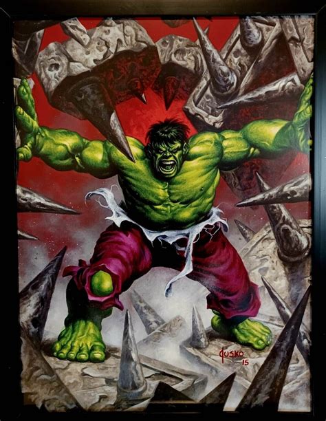 Hulk Comic Book Art