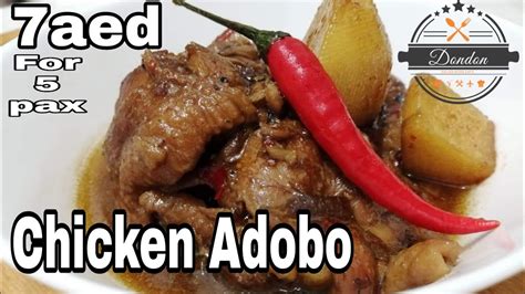 Adobong Manok Ng Kapampangan Chicken Adobo Youtube
