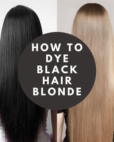 How To Gradually Remove Black Hair Dye