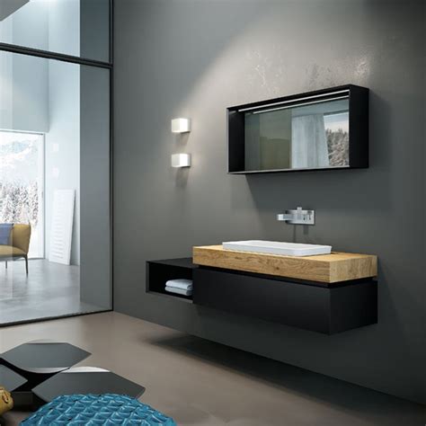 Cerchi mobili bagno moderni per una stanza dal design attuale, o mobili salvaspazio per un bagno piccolo? Very Wood#05 145 - Mobili bagno sospesi - Mobili & Specchi