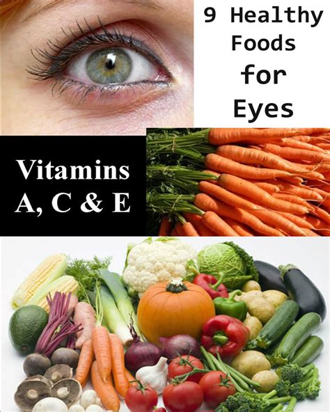 Top 9 Healthy Foods For Eyes Healthy Sheet