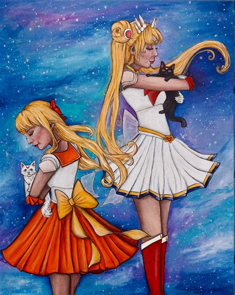 Sailor Moon Fine Art Print By Mysticfae On Etsy Ca