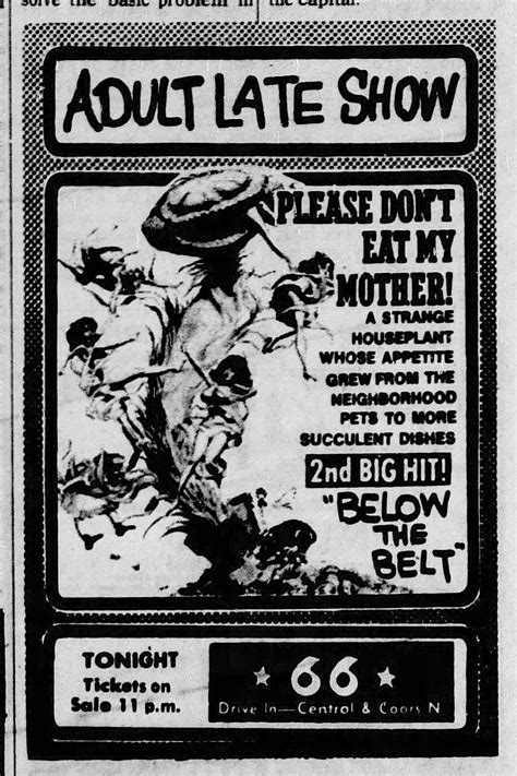 Please Dont Eat My Mother 1973