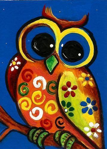 Pin By Diane Wamhoff On Acrylics Owl Painting Owl Art Whimsical Art