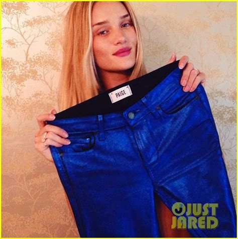 Rosie Huntington Whiteley Goes Topless As Paige Denim S New Face Photo Rosie