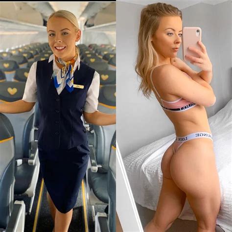 Flight Attendants Dressed And Undressed Flight Attendants 00375 Porno